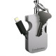 Кабель та адаптер FuseChicken USB Cable to Lightning Armour Travel 13cm (UCB100/101-UCB/KRL-100)